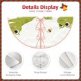 thumbnail image 3 of Balery Hunting Frog Printed Christmas Tree Skirt , Merry Christmas Party Christmas Tree Decoration,Adjustable Tree Skirt-48", 3 of 6