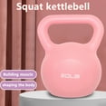 thumbnail image 6 of Arcticwind 20lb Cast Iron Kettlebell - Pink, Anti-Slip Rubber Coated, Seamless One-Piece Design, Wide Handle & Flat Base for Strength Training, HIIT, Home Gym Workouts, 6 of 6