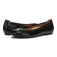 thumbnail image 3 of Vionic Women's Caroll Ballet Flat Black Patent Croc Leather - I3328L2001, 3 of 10