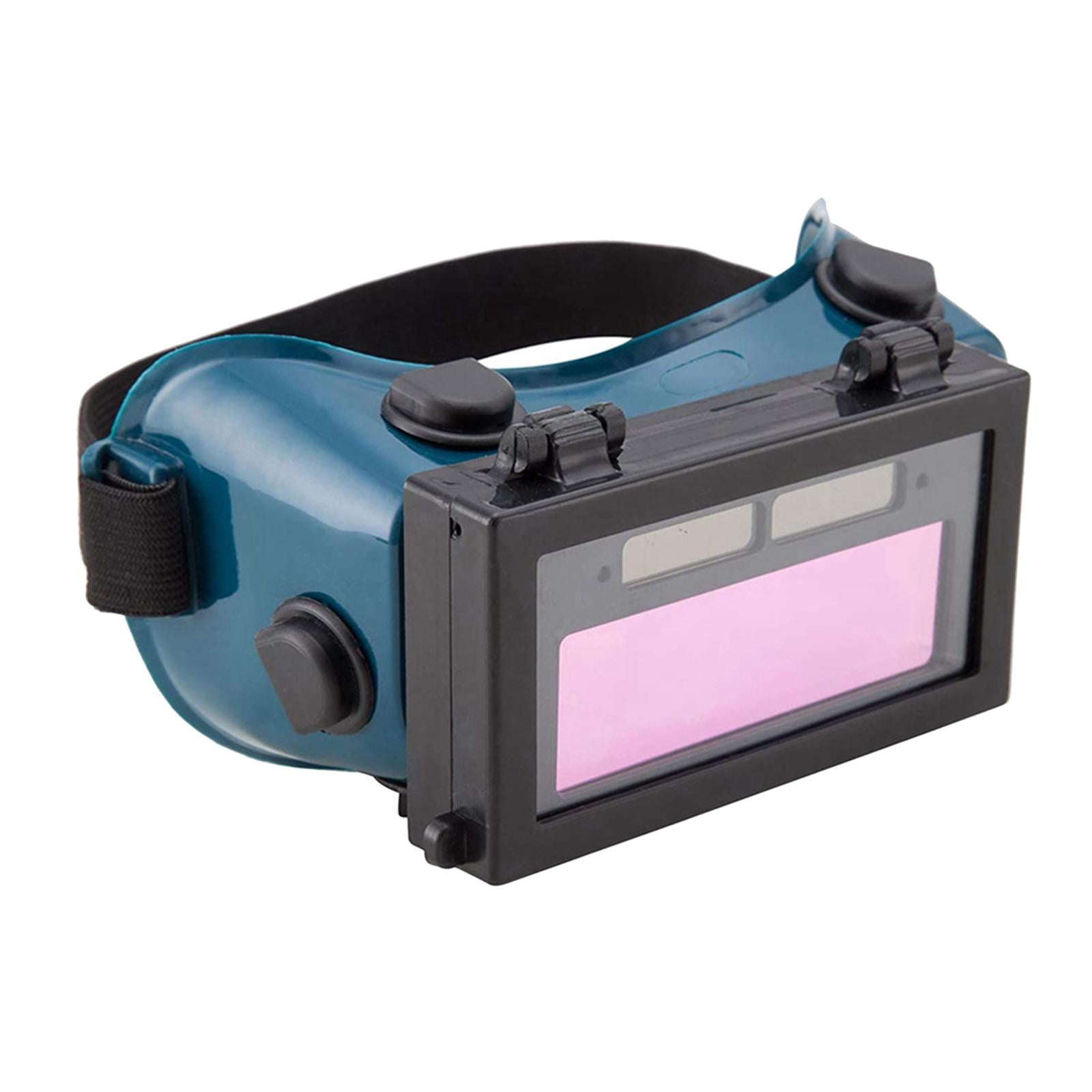 Miulika Professional auto Welding Goggles Helmet Protective Glasses Patch, Clear Inner Lenses