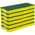 thumbnail image 5 of (24 Pack) Heavy Duty Scrub Sponges by SCRUBIT Kitchen Dish, Sink and Bathroom Cleaning Scrubber Sponge - with Non-Smell Scouring Pad 6 (Pack of 4), 5 of 9