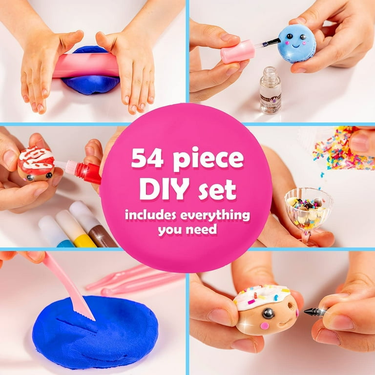 Original Stationery Mini Sweets & Desserts Air Dry Clay Kit with Air Dry  Clay for Kids in All The Colors You Need and More in This DIY Craft Kit to  Make Miniature