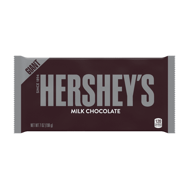 (Pack of 3) Hershey's, Milk Chocolate Candy Giant Bar, 7 Oz. Walmart