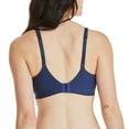 thumbnail image 3 of Hanes Femmes Comfort Evolution Dentelle Sans Fil, m, en Bleu Marine/gris Sterling, 3 of 3