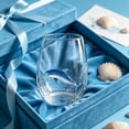 thumbnail image 5 of Artisanal Blue Ringed Octopus Glassware,3D Octopuses Stemless Wine Glasses,Handcrafted Marine Animal Bar Glass,Coastal Home Decor Gift for Sea Lovers, 5 of 6