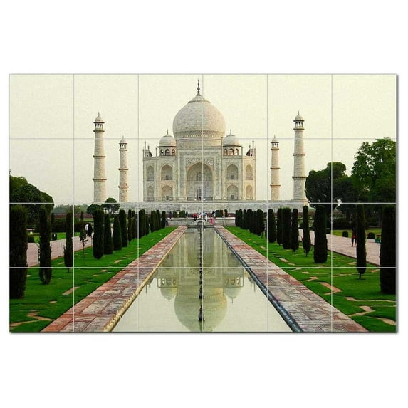 Monument Ceramic Tile Mural Kitchen Backsplash Bathroom Shower, 401031-S64