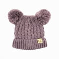 thumbnail image 4 of CC Kids Double Pom Beanie, 4 of 30