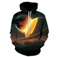 thumbnail image 3 of Sudadera con capucha con gráficos 3D coloridos para hombres y mujeres, ropa informal negra, sudaderas con estampado de grafiti divertido, sudaderas con capucha de alta calidad, 3 of 5