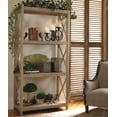 thumbnail image 4 of Uttermost Stratford Reclaimed Fir Wood Etagere in Light Gray Glaze, 4 of 4