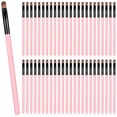 thumbnail image 1 of Brocha de maquillaje Patelai, corrector pequeño, 48 piezas, color rosa, 1 of 2