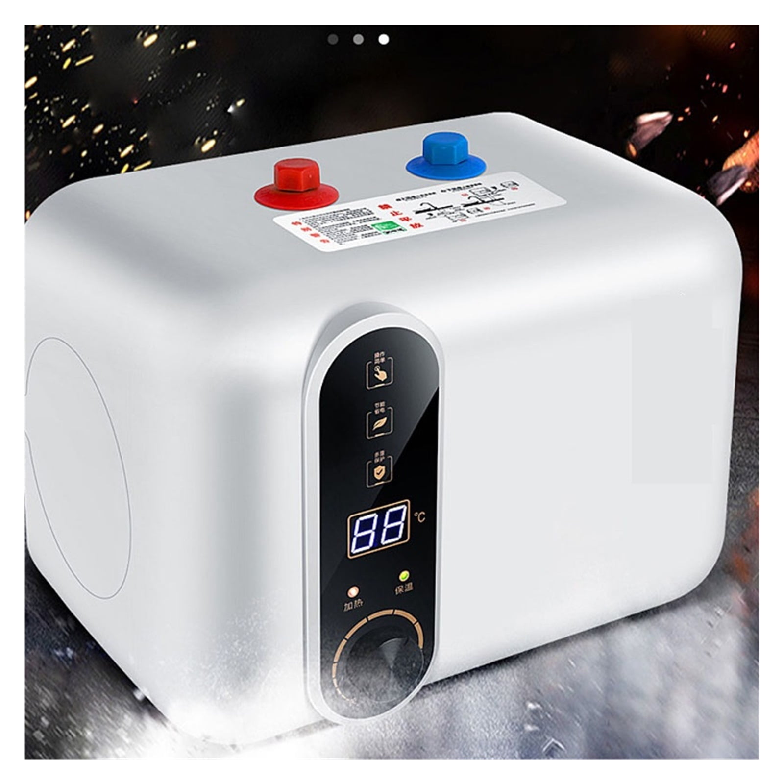 Electric Water Heater 10L Large Capacity Water Storage Type Kitchen Small Electric Water Heater That Is Hot For Washing Dishes ,Energy Saving