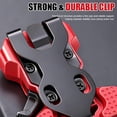 thumbnail image 5 of Heavy Duty Tool Belt Quick Clip Holder, Wear Resistant Adjustable Quick Release Power Tool Hanger, Multi Angle Waist Belt Drill Holster Clip for Construction Worker Daily Repair Power Tool Carry, 5 of 7
