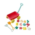 thumbnail image 3 of Carrito de juguete de playa Hugo colorido con 15 piezas, 3 of 10