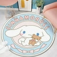 thumbnail image 2 of Sanrio-alfombra redonda con dibujos animados de Cinnamoroll, felpudo antideslizante para dormitorio, decoración del hogar, sala de estar, nueva, 2 of 4