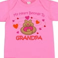 thumbnail image 4 of Inktastic Heart Belongs to Grandpa Girls Baby Bodysuit, 4 of 5