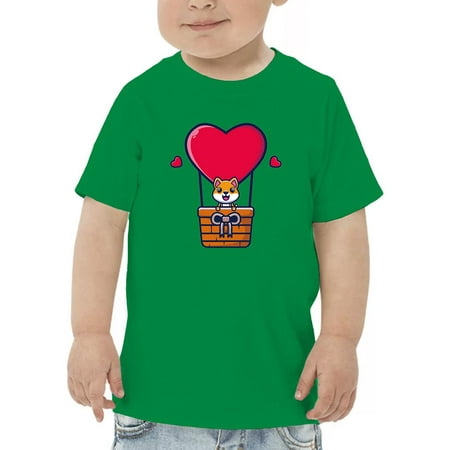 

Shiba Inu Flying W Balloon T-Shirt Toddler -Image by Shutterstock 5 Toddler