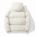 thumbnail image 4 of felwors Women's Oversized Quilted Lightweight Baggy Zip Up Puffer Jacket Long Sleeve Casual Warm Padded Coat Beige, XXXXL, 4 of 5