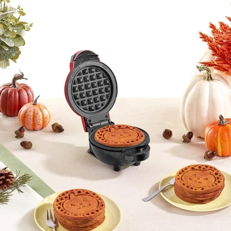 Dash MultiMake Mini System Holiday Waffle Maker with Removable Platesneds cleaning‼️