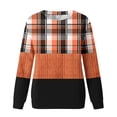 thumbnail image 5 of Jienlioq Hauts d'Hiver pour Femmes Mode Chandail Décontracté à Manches Longues à Col Rond Imprimé pour Femmes Hauts Blouse, 5 of 5