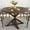 Brown, variant on Farmhouse Round Dining Table for 4, 47 Inch Kitchen Table Wooden Dinner Table Wood Kitchen Dinning Table for Dining Room Kitchen,Living Room