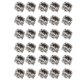 thumbnail image 3 of 30 Uds. Cuentas para barba DIY, cuentas para rastas de pelo nórdico antiguo para trenzar el cabello, pulsera, colgante, collar, 3 of 8