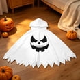 thumbnail image 7 of Bainana Child Halloween Onesie Cosplay Ghost Outfits Breathable Long Sleeve Hooded Face Print Robe Boys And Girls Stage Performance Clothes, 7 of 7