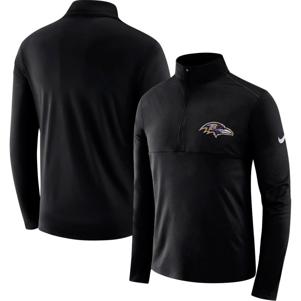 Baltimore Ravens Nike Fan Gear Element Half-Zip Performance Jacket ...