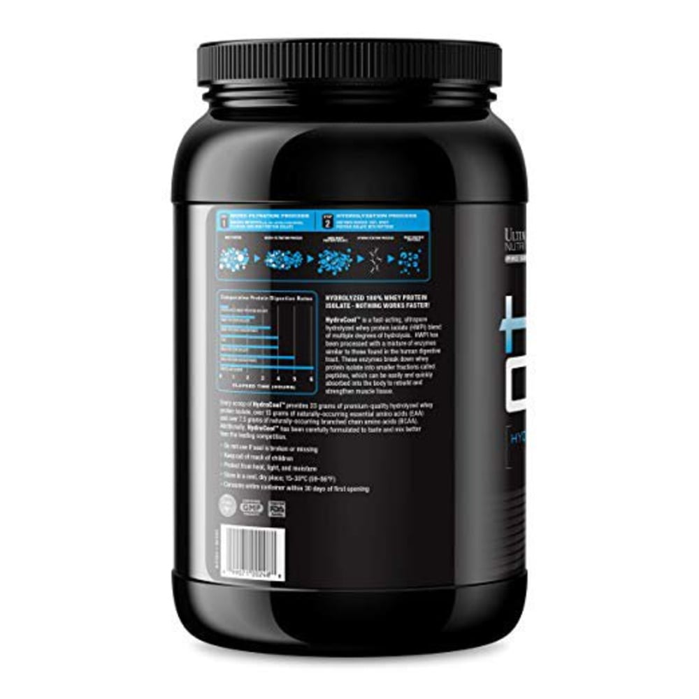 Ultimate Nutrition Hydrocool Hydrolyzed Whey Isolate Protein Powder-3lb