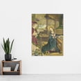 thumbnail image 2 of Altaar Annunciation To The Virgin Painting Extra Large XL Wall Art Poster Print, 2 of 3