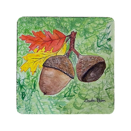 

Betsy Drake CT1389 Drakes Acorns Coaster - Set of 4