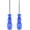 Blue, variant on Gamebit Screwdriver Set, 3.8mm and 4.5mm Security Screwdriver Bits for Opening Nintendo, Sega Consoles and Game Cartridges - Trensparent Yellow