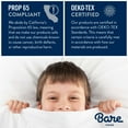 thumbnail image 5 of Bare Home 2 Microfiber Fitted Sheets, Deep Pocket, Split King, Taupe, 2 Pack, 5 of 7
