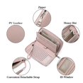 thumbnail image 3 of Monedero de mujer, monedero de cuero con cremallera blindado Rfid, 3 of 5
