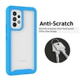 thumbnail image 6 of Galaxy A53 5G Case Clear, Case Cover for 2022 Samsung Galaxy A53 6.5", Njjex Full-Body Rugged Transparent Clear Back Bumper Case Cover for Samsung Galaxy A53 5G -Blue, 6 of 10