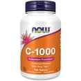 thumbnail image 1 of Now Foods | Vitamina C 1000mg con Escaramujo (100 tablets)/ Vitamin C-1000mg With Rose hips, Suplemento para el Apoyo del Sistema Inmune, 1 of 3