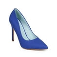 thumbnail image 1 of New Women Delicious Cindy Leatherette Pointy Toe Single Sole Classic Pump Size, 1 of 5