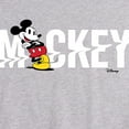 thumbnail image 2 of Disney - Mickey & Friends - Mickey Name Glitch - Men's Jersey Tank Top, 2 of 4