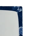thumbnail image 3 of Ambesonne Petunia Artwork Fitted Sheet, Winter Floral Art, Twin Size, Dark Lavender Pale Blue, 3 of 5