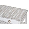 thumbnail image 7 of Sea Wind Florida Picket Fence Wood Console Table with Drawers in White/Gray, 7 of 7