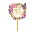 thumbnail image 1 of relayinert Happy Birthday Cake Decoration Plaque, 1 of 9