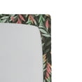 thumbnail image 3 of Ambesonne Jungle Leaves Fitted Sheet, Tropical Forest Leaf, Twin Size, Pastel Pink Mint Green, 3 of 5