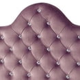 thumbnail image 4 of Benzara BM123863 Aldebaran Contemporary Twin Size Headboard, Brown, 4 of 5