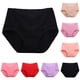 thumbnail image 3 of Gibobby Pantaletas Invisibles para mujer Ropa interior de talla grande para mujer, bragas de algodón, bragas Hipster suaves de encaje, bragas sexis elásticas para mujer(Rojo,XL), 3 of 4