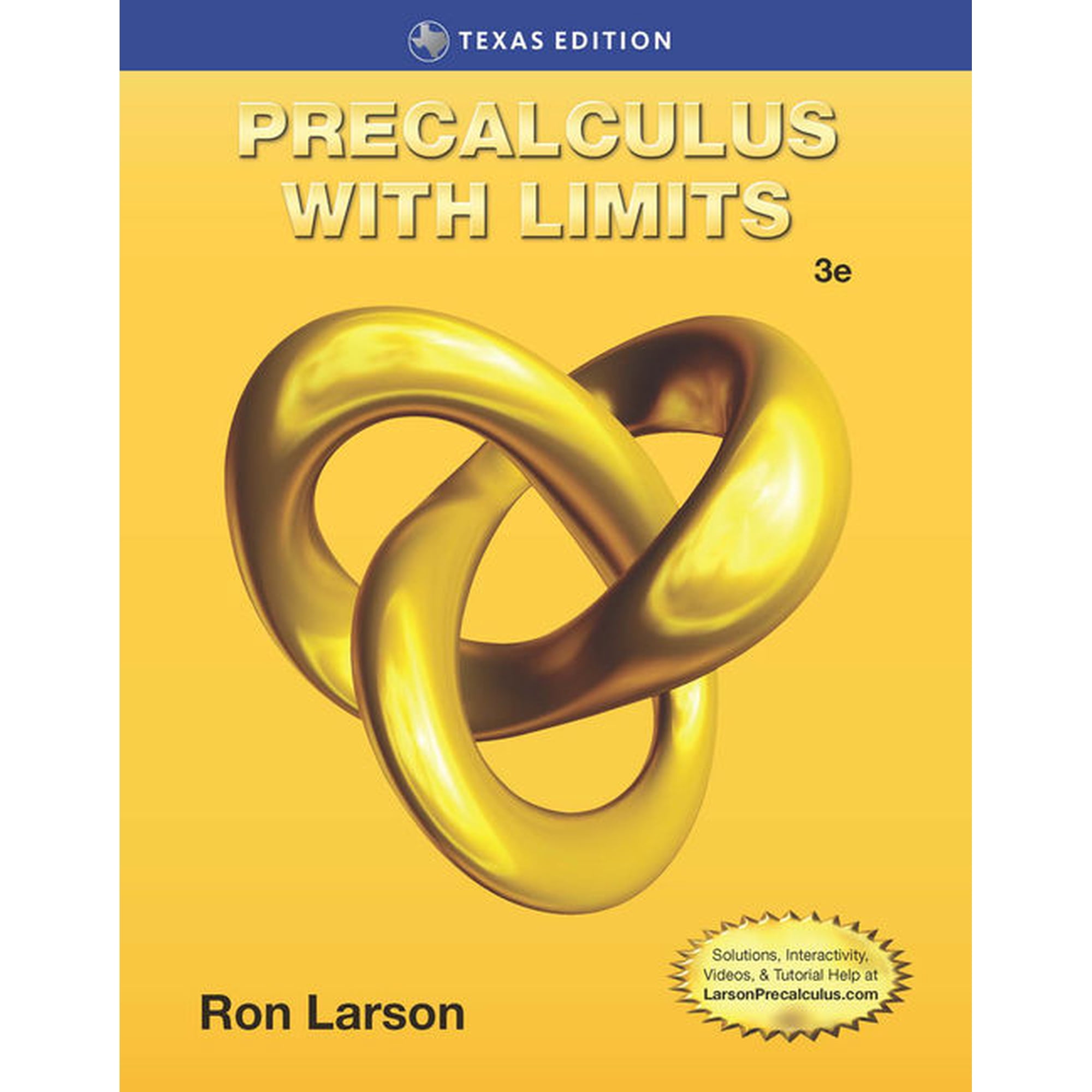 Precalculus with Limits, Texas Edition, (Hardcover)