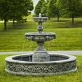 thumbnail image 1 of Campania International Parisienne Two Tier Cast Stone Outdoor Fountain, 1 of 1