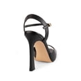 thumbnail image 5 of Tacones para Dama Tipo Sandalias Davenia de Piel Negro con Beige, 5 of 5