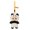 White Panda, variant on Nommi Plush Toy Keychain Bag Charms, Kawaii Complexion Puppy Stuffed Animals Plush Bag Accessories, Gifts for Women Teens & Fans