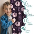 thumbnail image 2 of Pioneer Flower Floral Print Pattern Teens Curtains,Teens Insulated Curtains Set Of 2,Bedroom Essentials,Toddler Room Decor 52"x84", 2 of 3