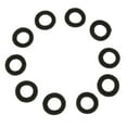 thumbnail image 1 of Durable 10 piezas latón trompeta lana fieltro arandelas almohadillas protectores DIY Negro perfke Arandelas de fieltro de trompeta, 1 of 9