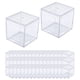 thumbnail image 2 of Contenedor de vitrina acrílica de 50 Uds., vitrina de 3,3x3,3x3,3 cm, tienda transparente, Mini caja de dulces multiusos, cubo para modelo fundido a, 2 of 8